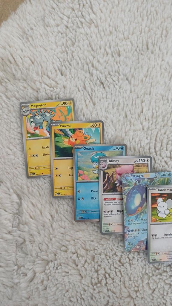 15 Pokémon Kaarten Collectie met 15 sleeves, Ophalen of Verzenden, Gebruikt, Meerdere kaarten
