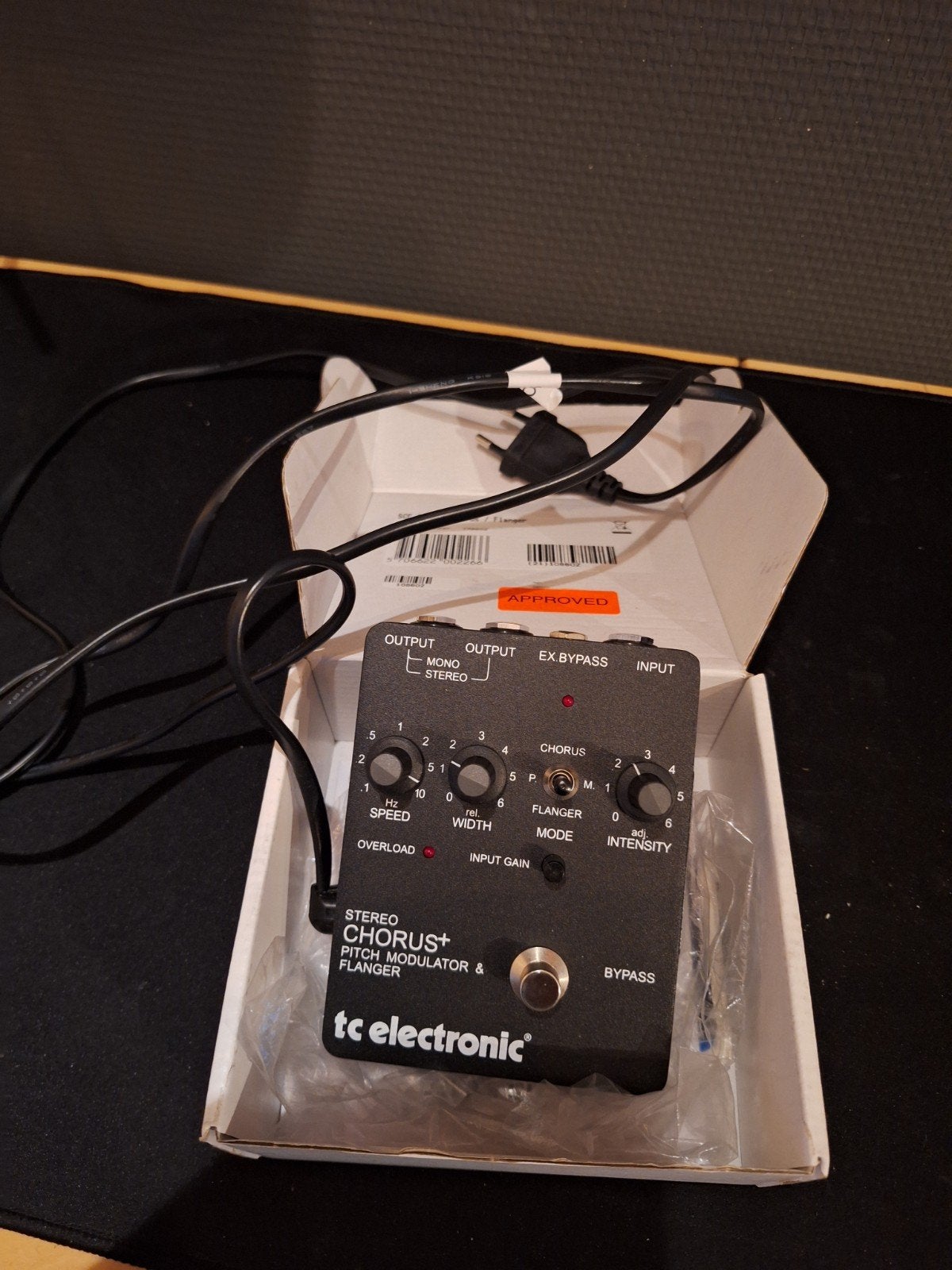 Tc electronic stereo chorus pedaal., Ophalen of Verzenden, Gebruikt, Chorus