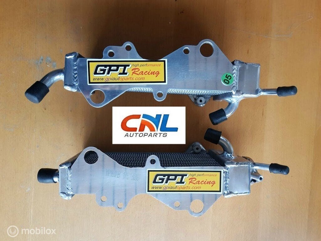 Radiateur Yamaha YZ125 YZ125K YZ125L 1983 radiator, Motoren, Nieuw, Ophalen of Verzenden
