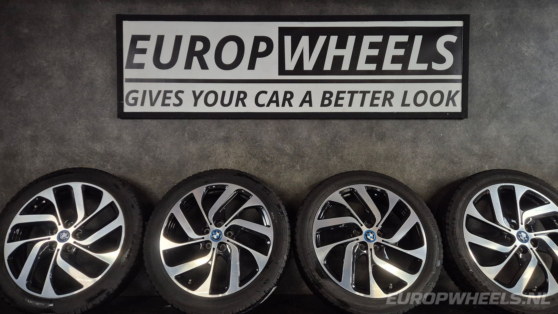 19 inch BMW i3 i3S 428 velgen Nokian winterbanden, 19 inch, Gebruikt, 155 mm, -