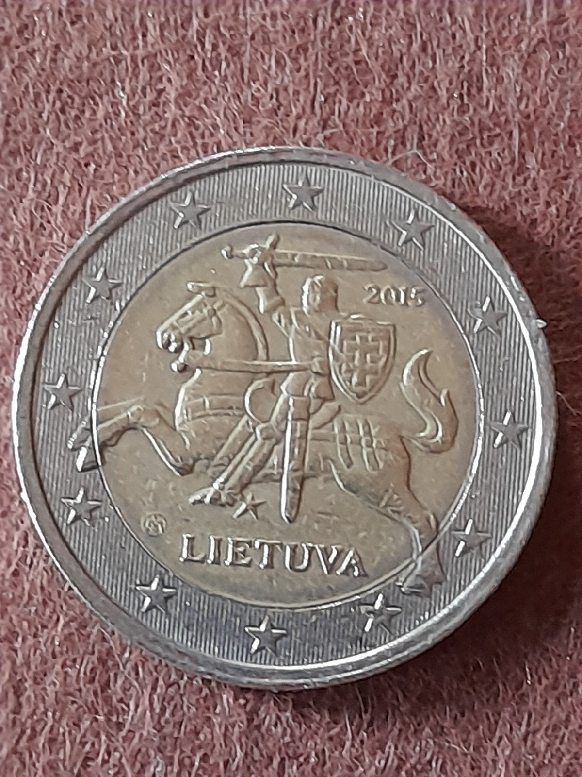 Euromunt Luthuana 2015, Ophalen of Verzenden, Overige landen, 2 euro