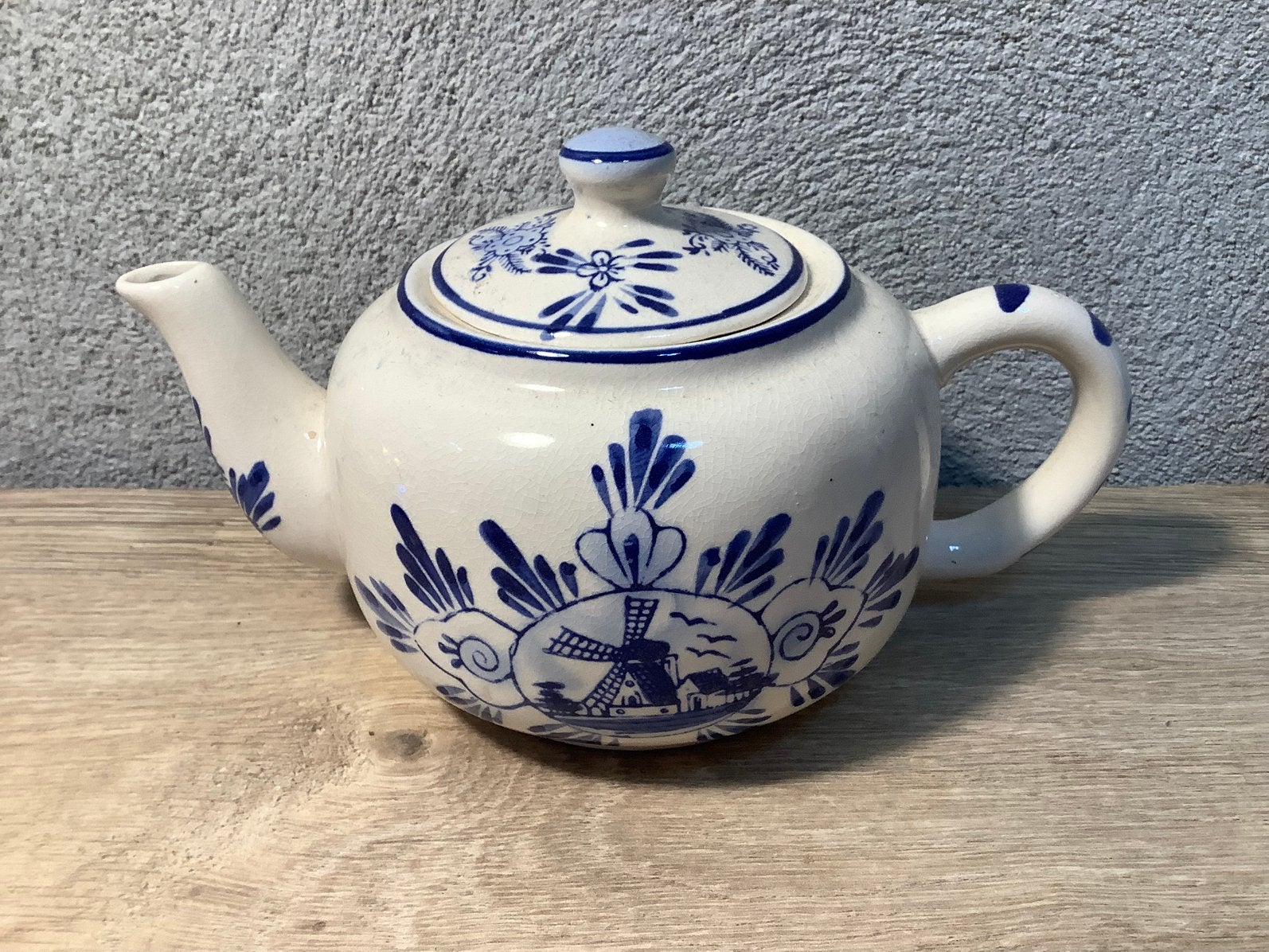 Delfts blauwe theepot, Ophalen of Verzenden