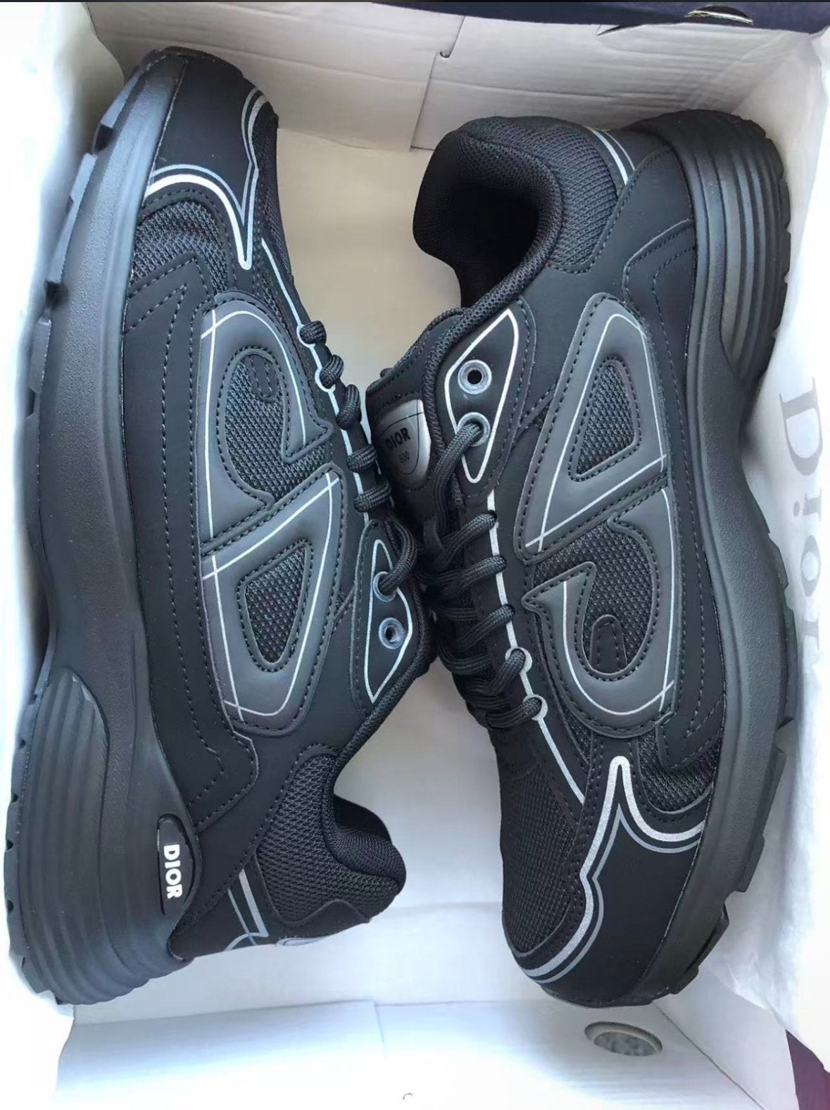 Dior B22 Sneakers Zwart, Ophalen, Nieuw, Zwart, Sneakers of Gympen