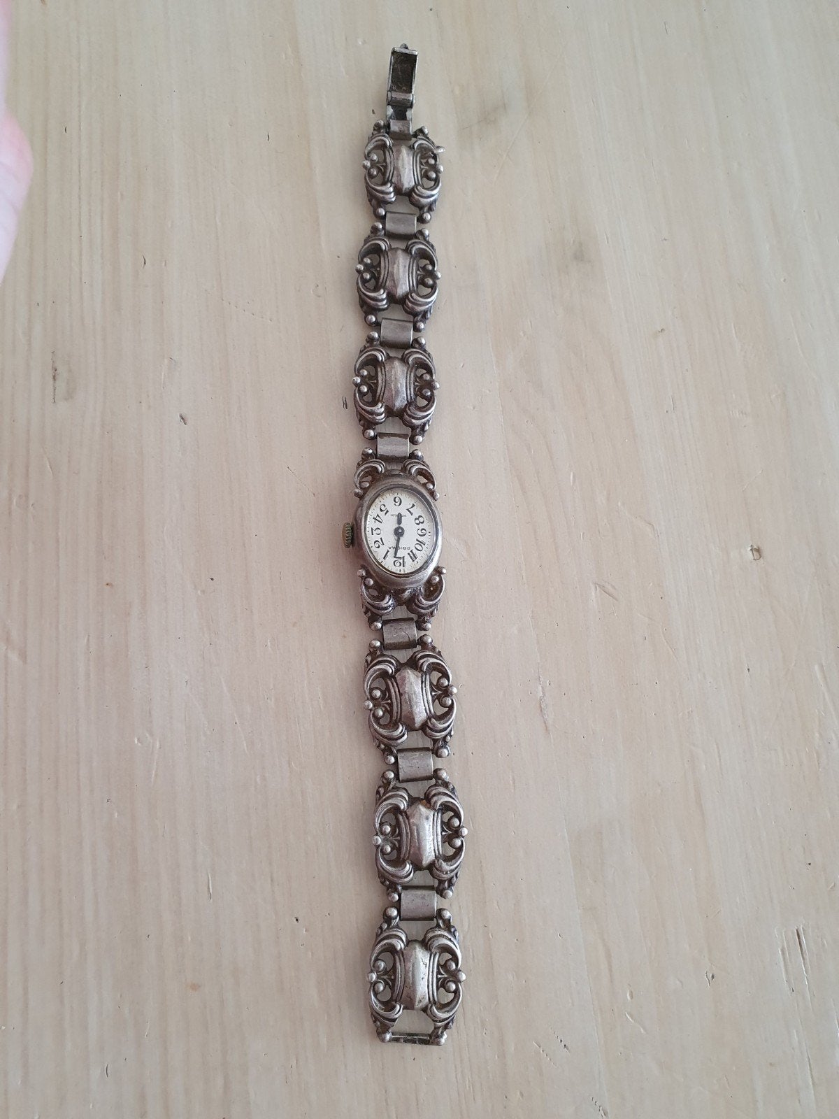 Prisma dames zilveren horloge, Gebruikt, Polshorloge, Overige materialen, Zilver