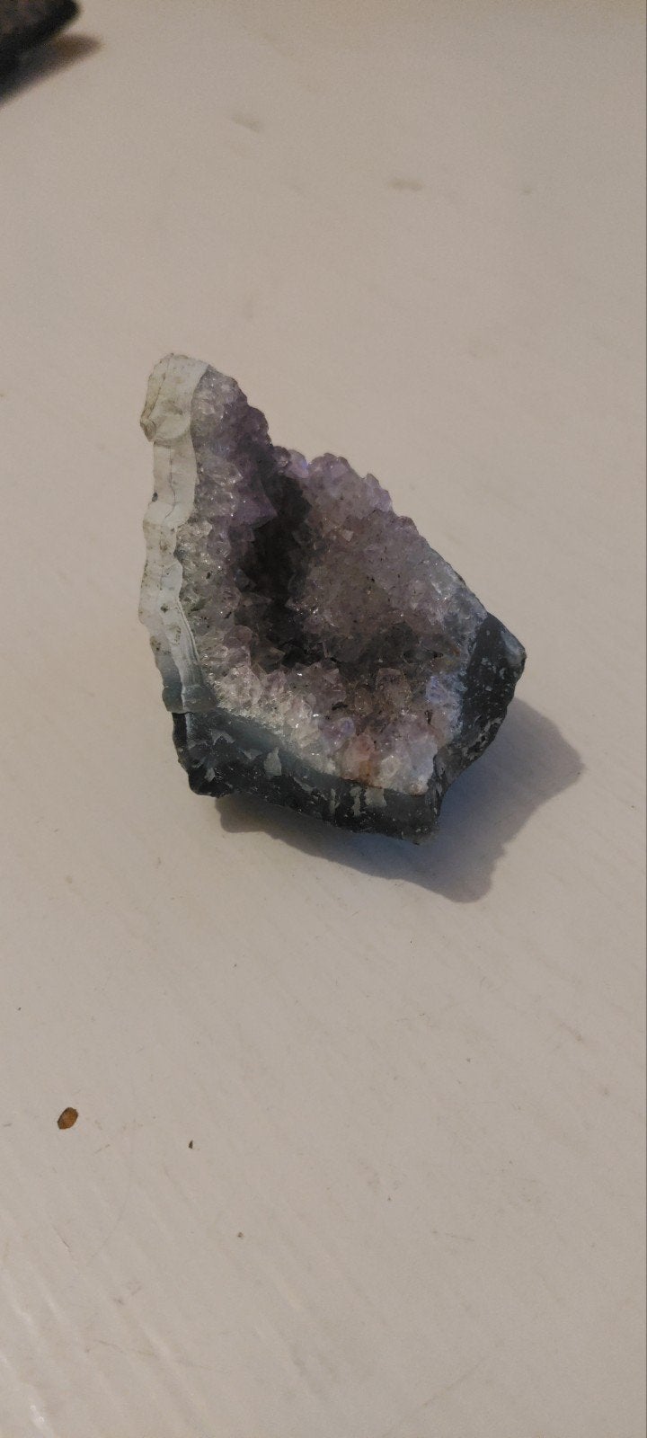 Prachtige Amethist Geode - Natuurlijke Kristal, Ophalen of Verzenden, Mineraal