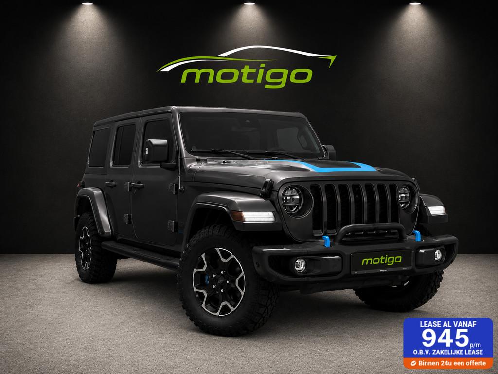 Jeep Wrangler Unlimited 4xe 380 Rubicon, Auto's, Jeep, Automaat, 4 cilinders, Cabriolet, 23 km/l