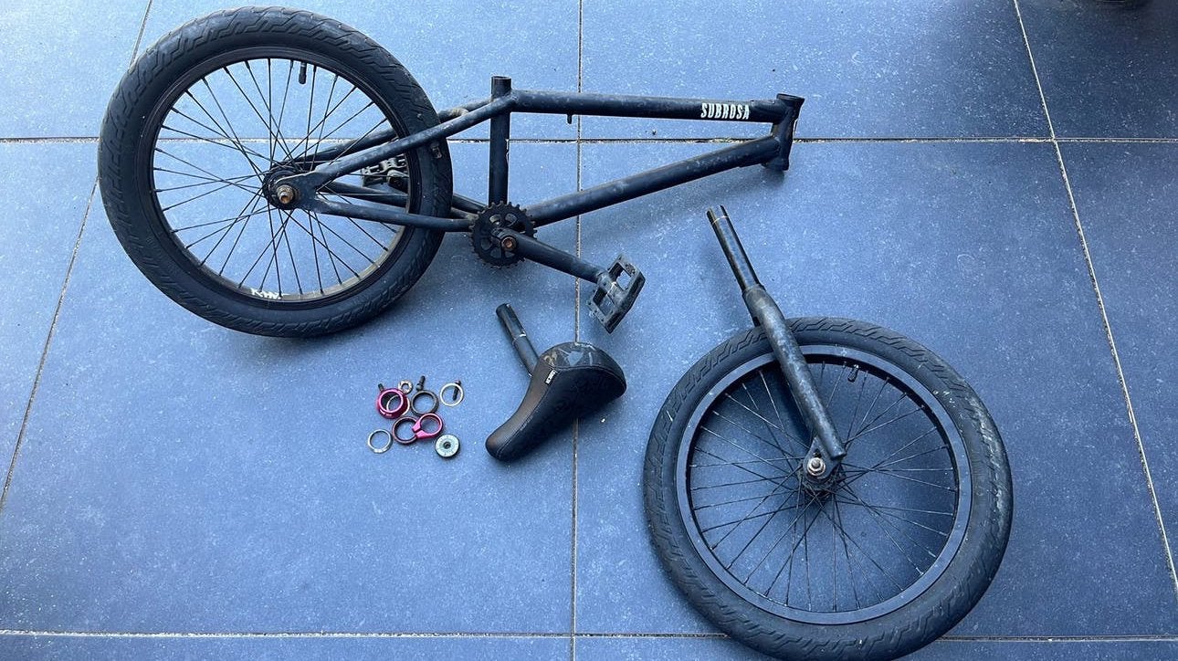Subrosa frame en BMX onderdelen, Ophalen of Verzenden, Gebruikt, Staal