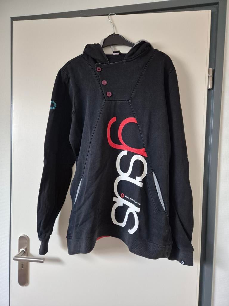 GSUS Hoodie, maat M, Kleding | Heren, Truien en Vesten, Gedragen, Maat 48/50 (M), Zwart, Ophalen of Verzenden