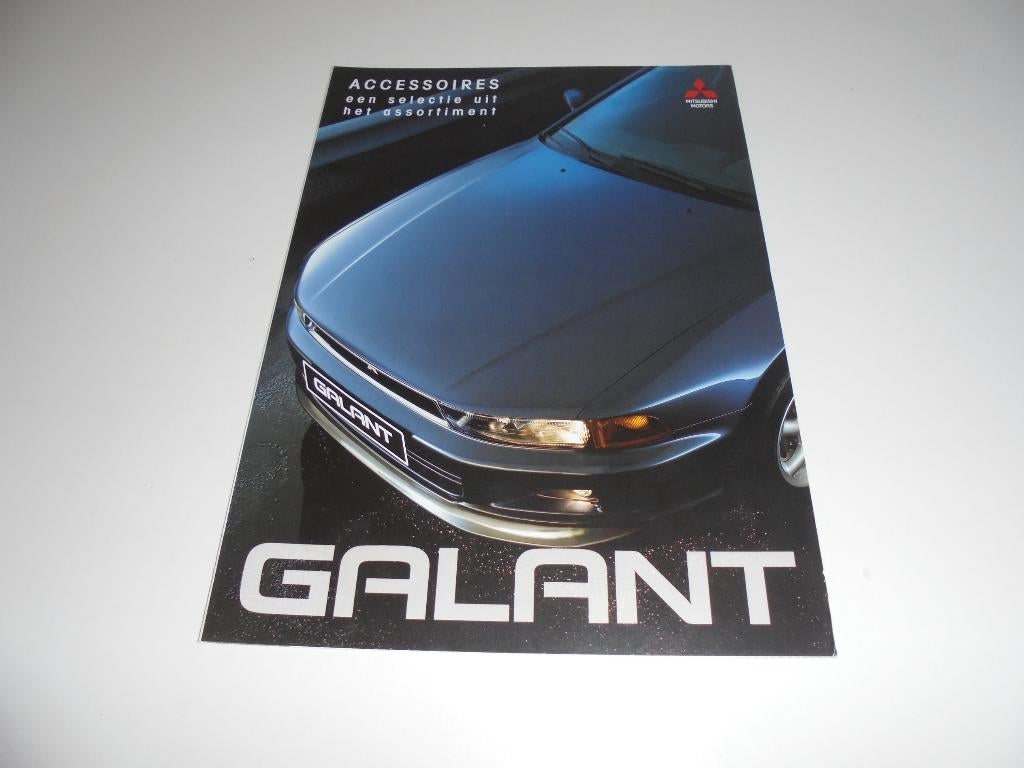 brochure Mitsubishi Galant accessoires, Ophalen of Verzenden, Nieuw, Mitsubishi