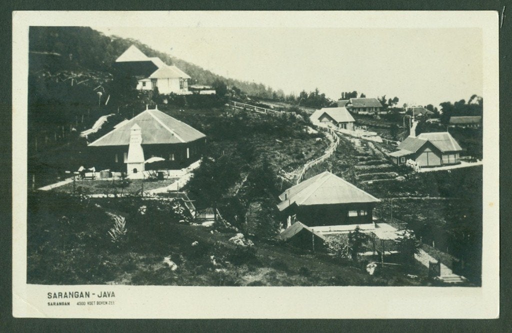AK Nederlands Indie Java Sarangan 1932, Verzamelen, Ophalen of Verzenden, 1920 tot 1940, Gelopen