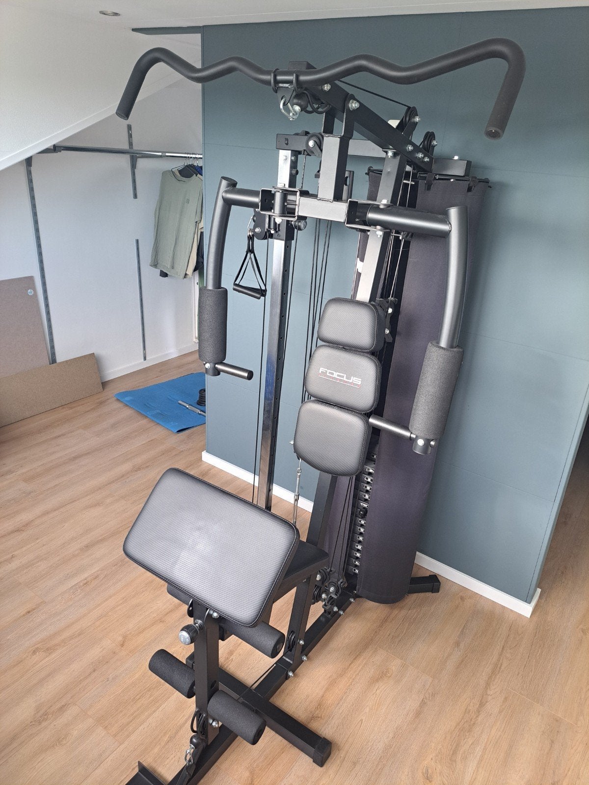 Focus unit 6, Sport en Fitness, Ophalen, Benen, Krachtstation, Zo goed als nieuw