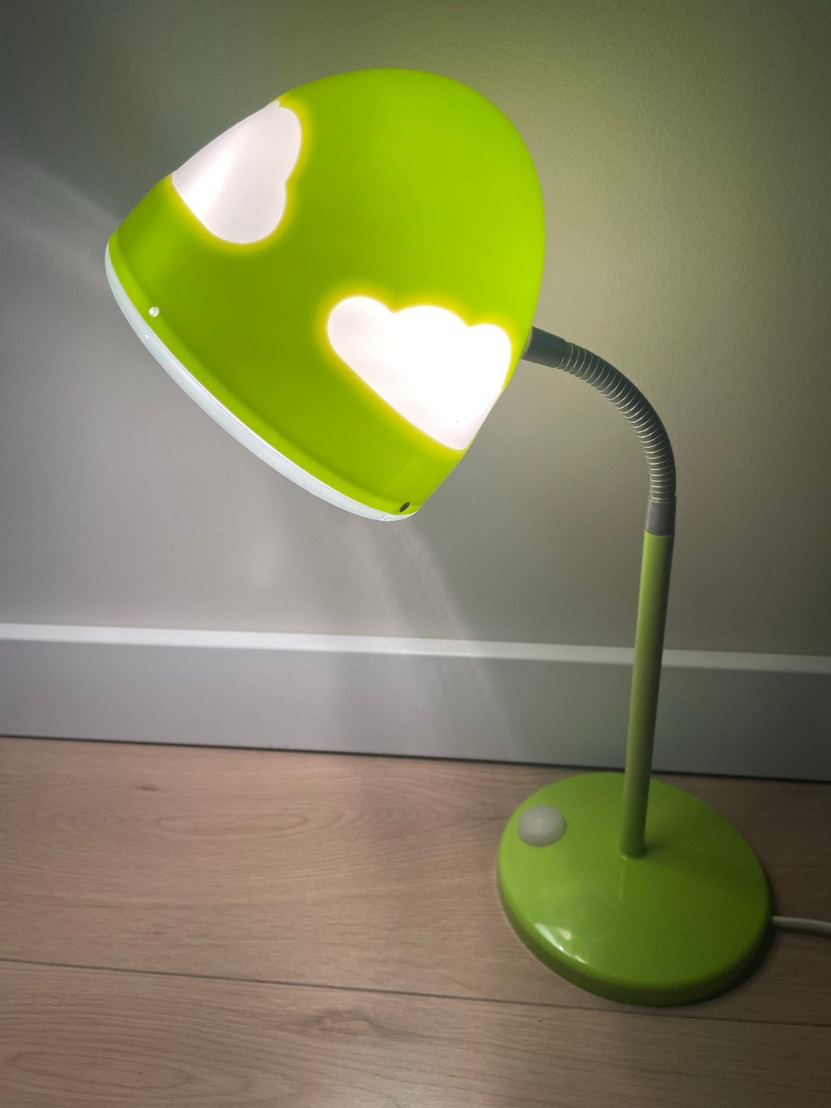 IKEA Skojig vintage lamp groen, Ophalen, Kunststof, Gebruikt, Overige merken