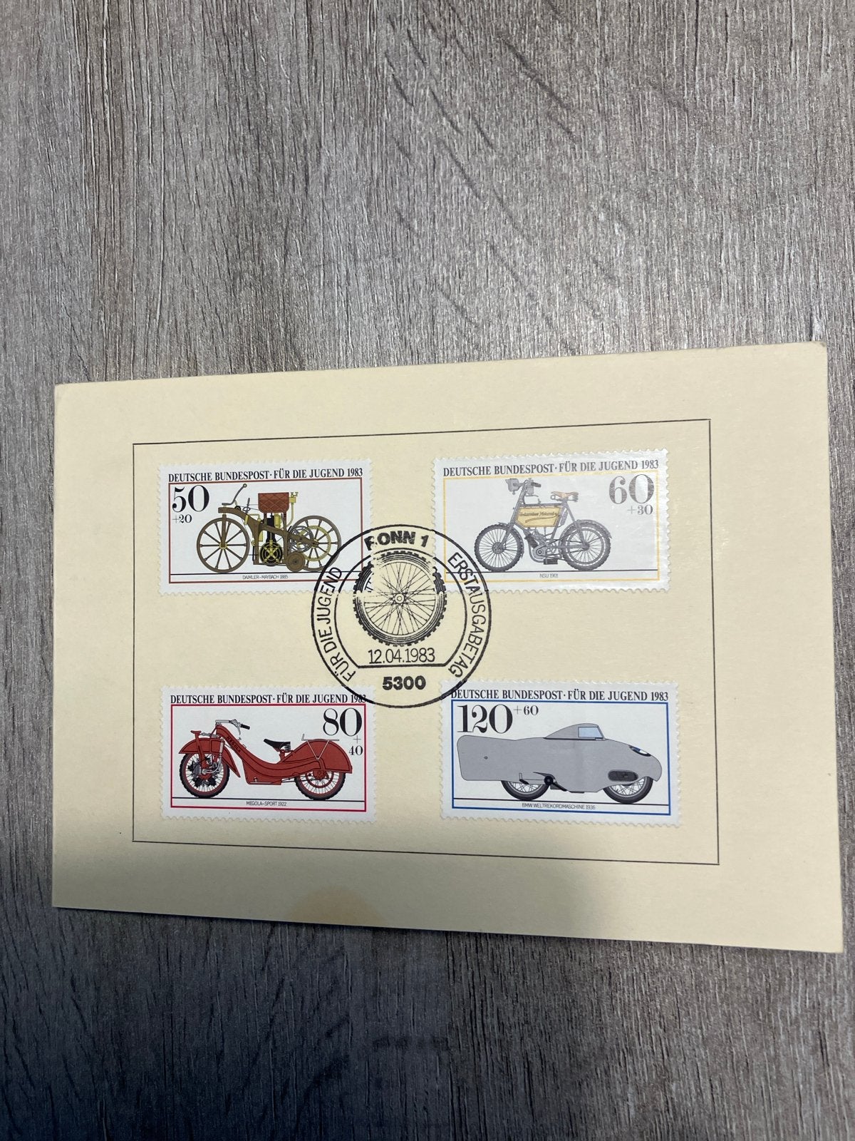Duitse Jeugdpostzegels 1983 - Eerste Dag Envelop, Ophalen of Verzenden, BRD, Gestempeld