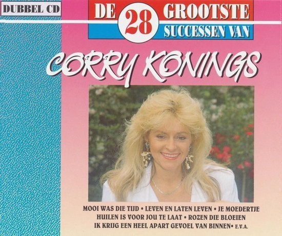 CORRY KONINGS - De 28 grootste successen (2CD), Ophalen of Verzenden, Zo goed als nieuw, Levenslied of Smartlap, Verzamelalbum