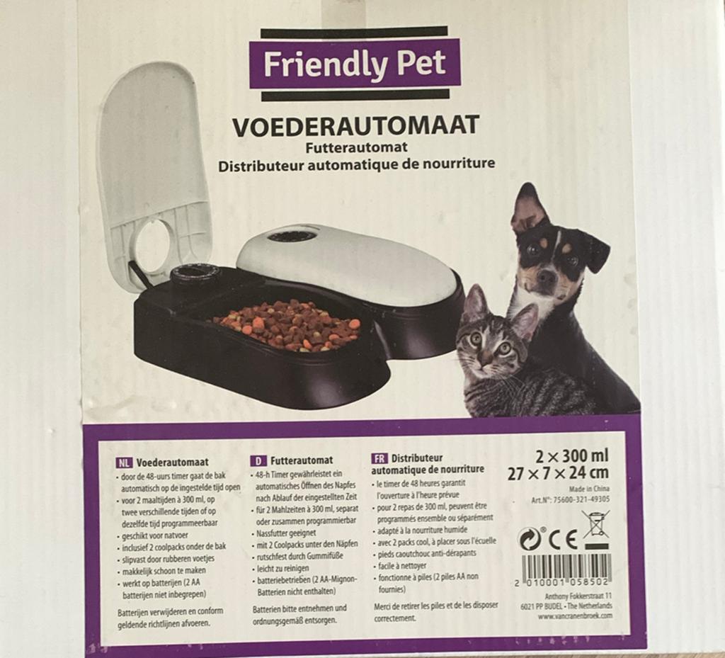 Voederautomaat hond, Ophalen, Hond