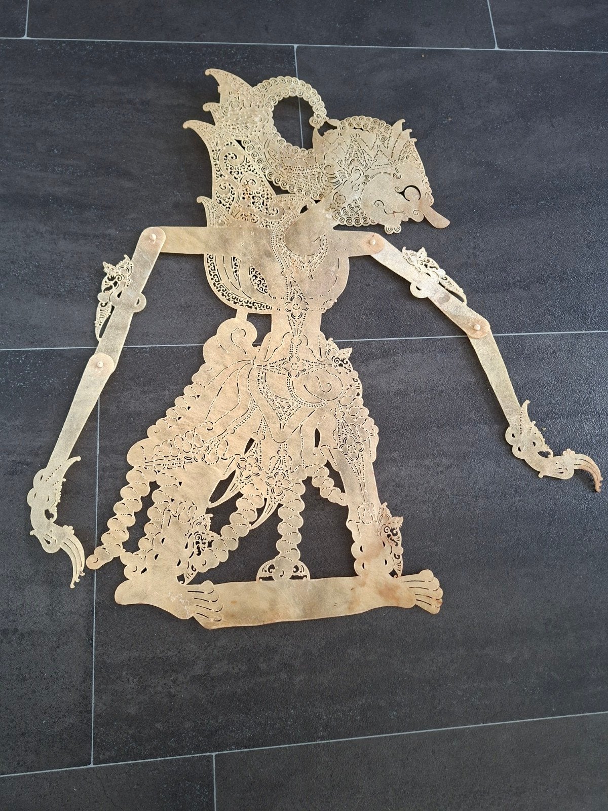 Wayang Kulit - Traditionele Indonesische Schaduwpop, Ophalen, Gebruikt