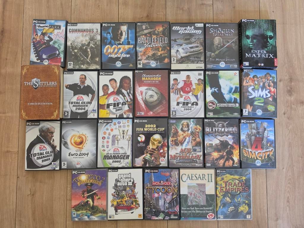 PC CD-ROM Spelletjes - 26 Stuks in 1 Koop, Ophalen of Verzenden