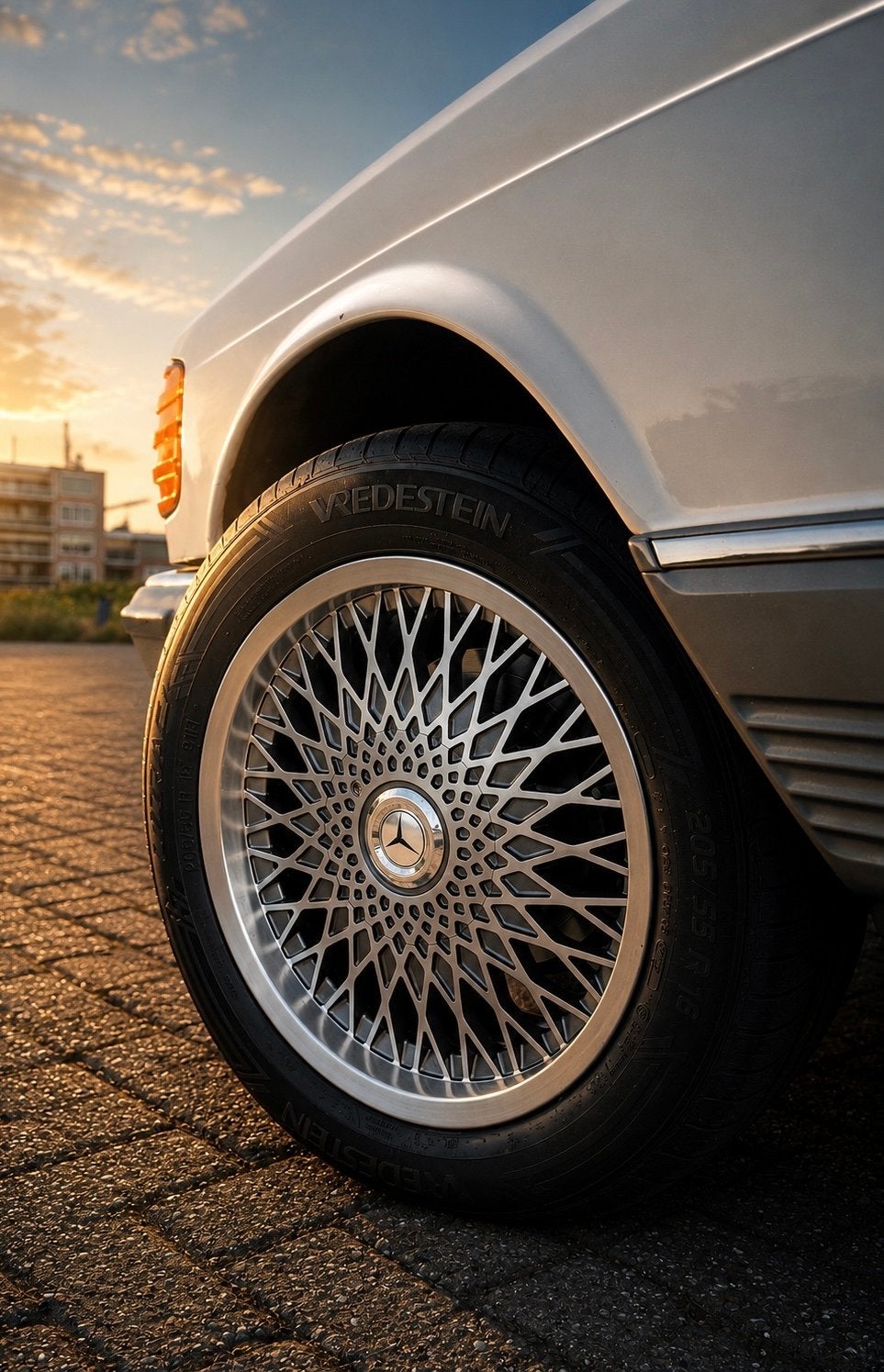 Schadevrije OZ Vintage MSW Mercedes velgen 5x112, Auto-onderdelen, Ophalen, Velg(en), 16 inch, 205 mm