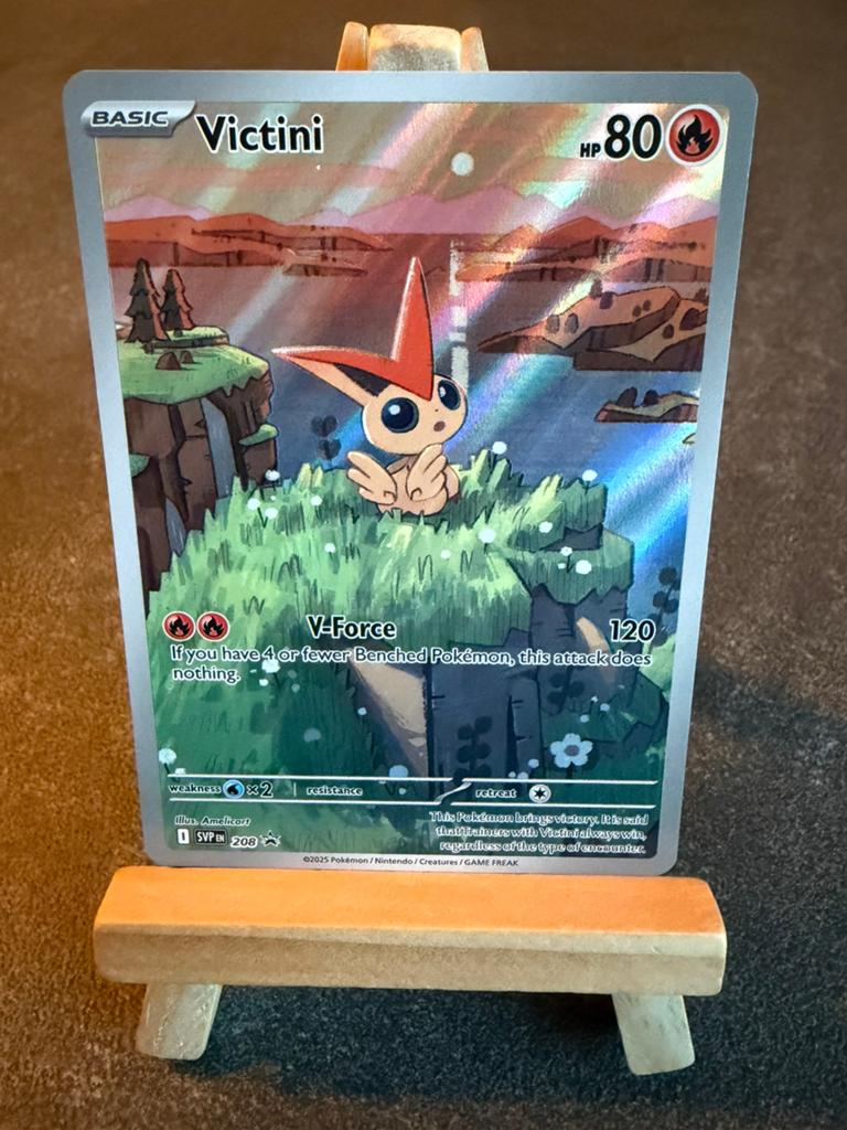 Victini Pokemon Promo Svp 208, Ophalen of Verzenden, Zo goed als nieuw