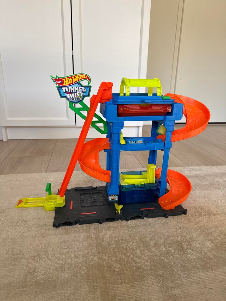 Hot Wheels Wasstraat - Nauwelijks Gebruikt!, Ophalen, Zo goed als nieuw