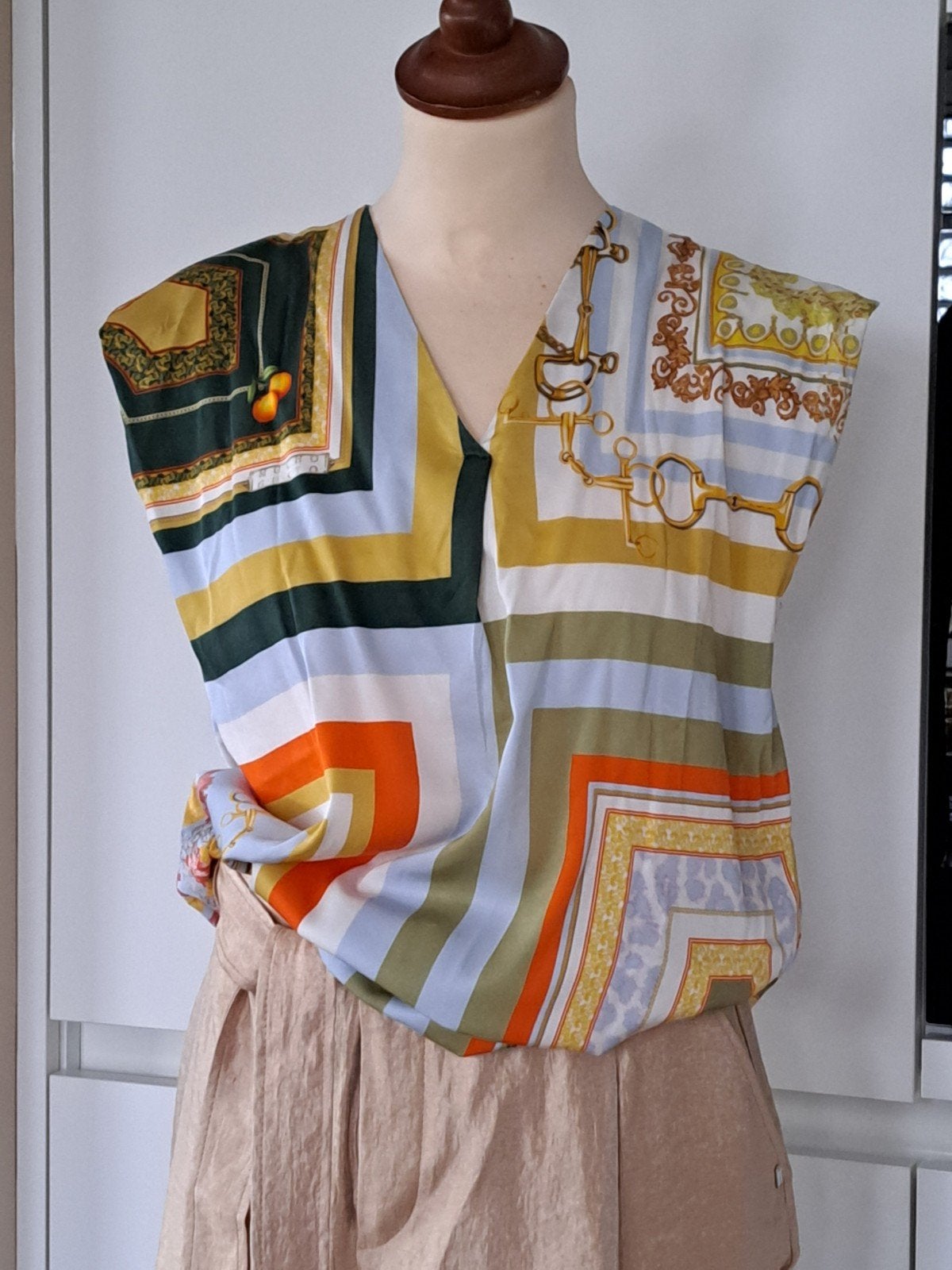 Mucho Gusto  Top - Maat L, Kleding | Dames, Meerkleurig, Maat 42/44 (L), Nieuw, Ophalen of Verzenden