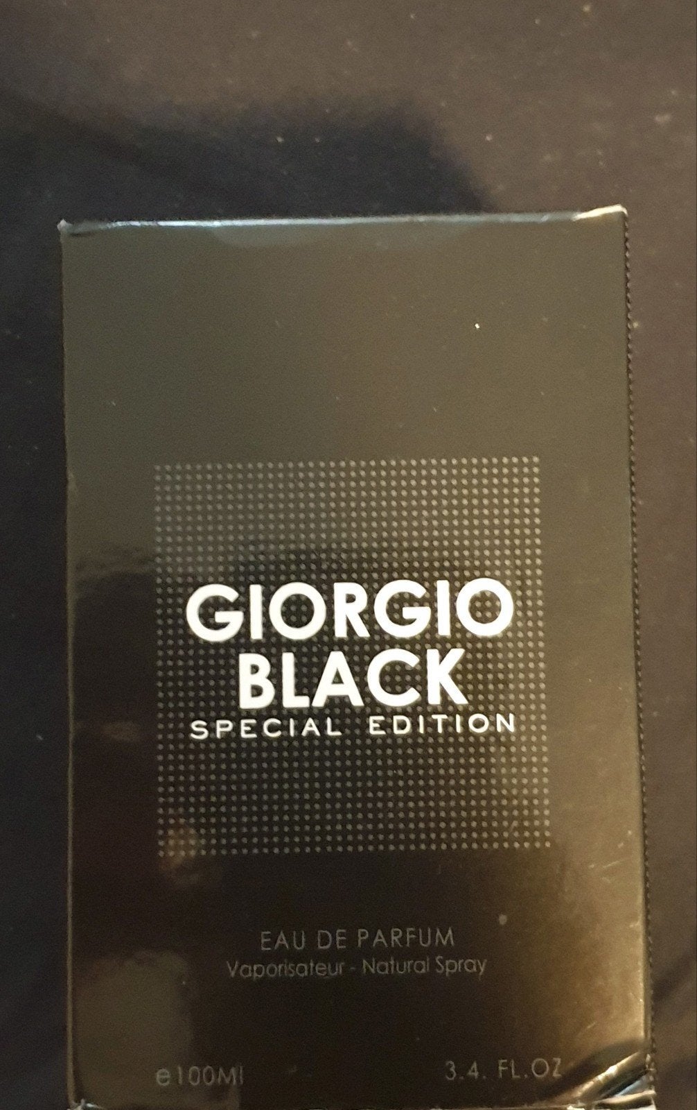 Originele Giorgio Black Special Edition Eau de Parfum 100ml, Sieraden, Tassen en Uiterlijk, Uiterlijk | Parfum, Ophalen of Verzenden