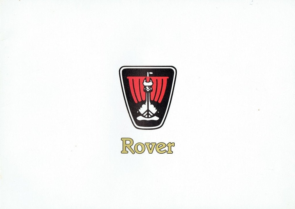 Folder Rover 2600 - 3500 (SD1 - Duitse uitgave - ca.1983), Verzenden, Gelezen, Overige merken