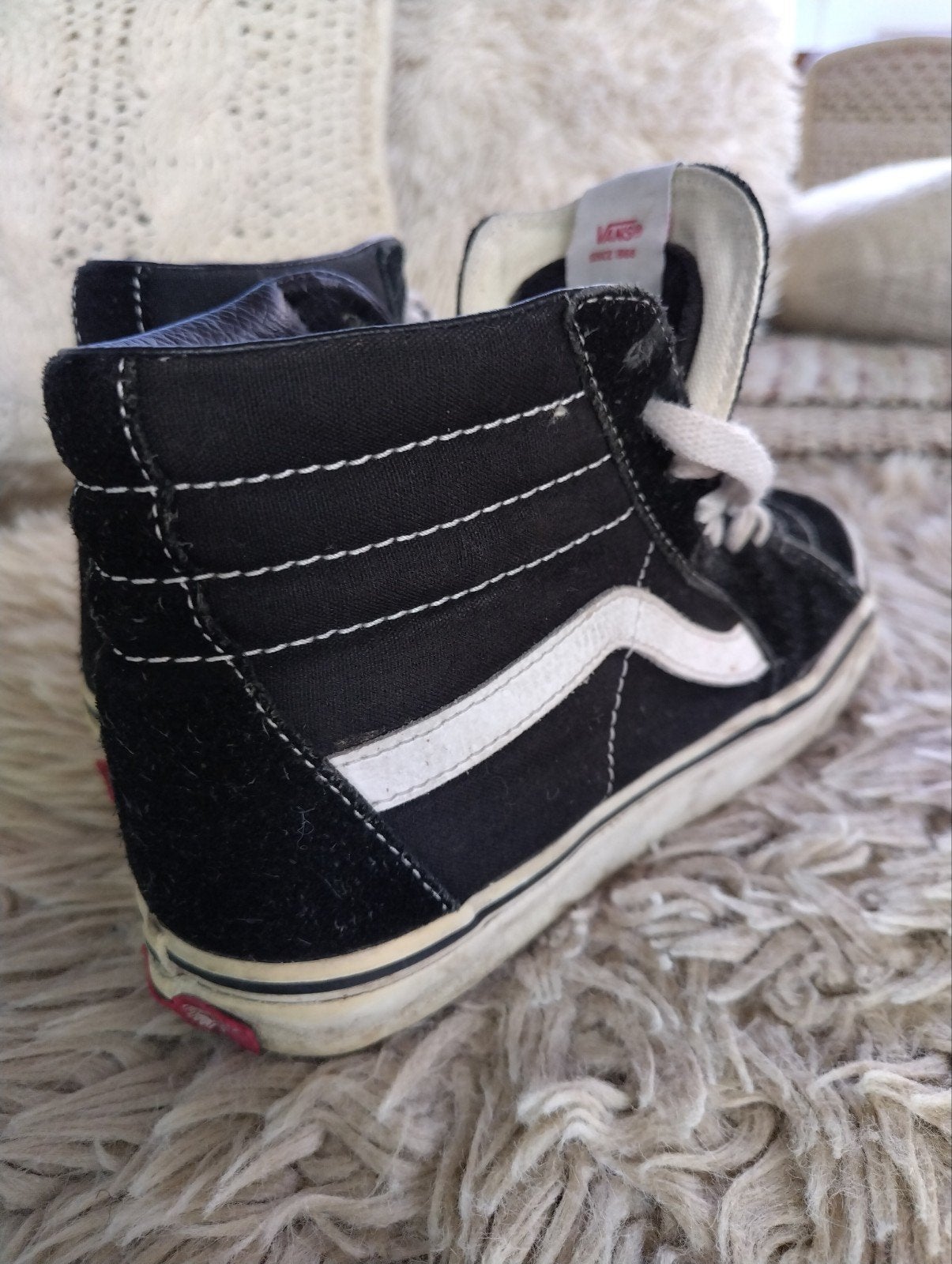 Vans Sk8-Hi Sneakers Zwart - Maat 38, Kleding | Dames, Schoenen, Ophalen of Verzenden