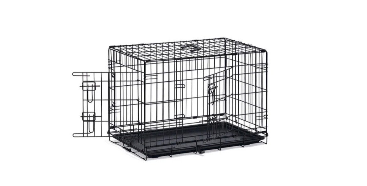 Beeztees - Hondenbench - Zwart - 81x55,5x61,5 cm - Middel, Ophalen, Zo goed als nieuw