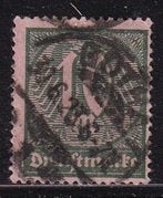 2534 - Duitse Rijk dienstzegel michel D71 gestempeld , Getal, Verzenden, Duitse Keizerrijk, Gestempeld