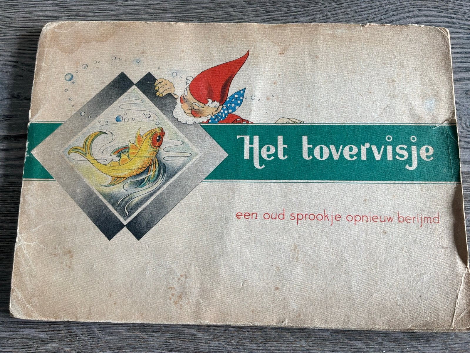 Het Tovervisje - Oud Sprookje Opnieuw Berijmd, Boeken, Ophalen of Verzenden, Gelezen
