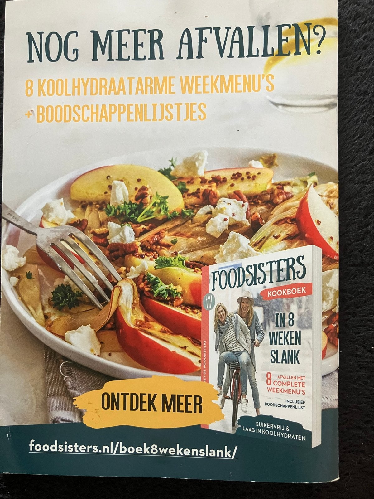 Keto Weekmenu & Foodsisters Kookboek: Afvallen met Koolhydra, Boeken, Ophalen of Verzenden, Zo goed als nieuw, Dieet en Voeding