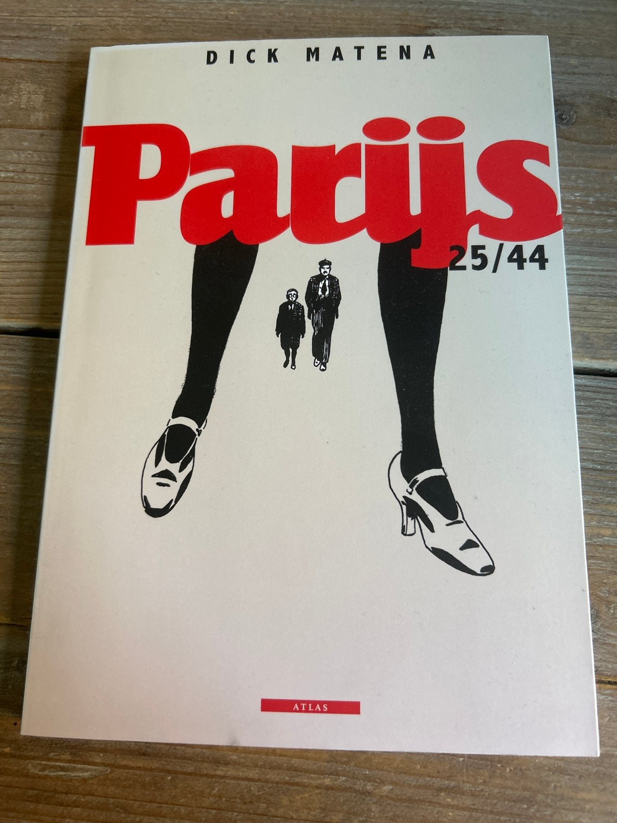 Parijs 25/44 - Dick Matena Eerste druk, Boeken, Stripboeken, Eén stripboek, Ophalen of Verzenden, Zo goed als nieuw