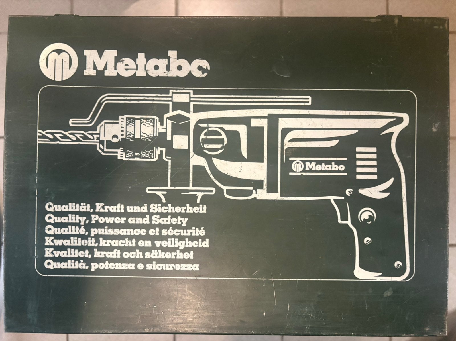 Metabo Sd EDV1000w li+re h+l klopboormachine in kist, Ophalen, Overige typen, Variabele snelheid, Gebruikt