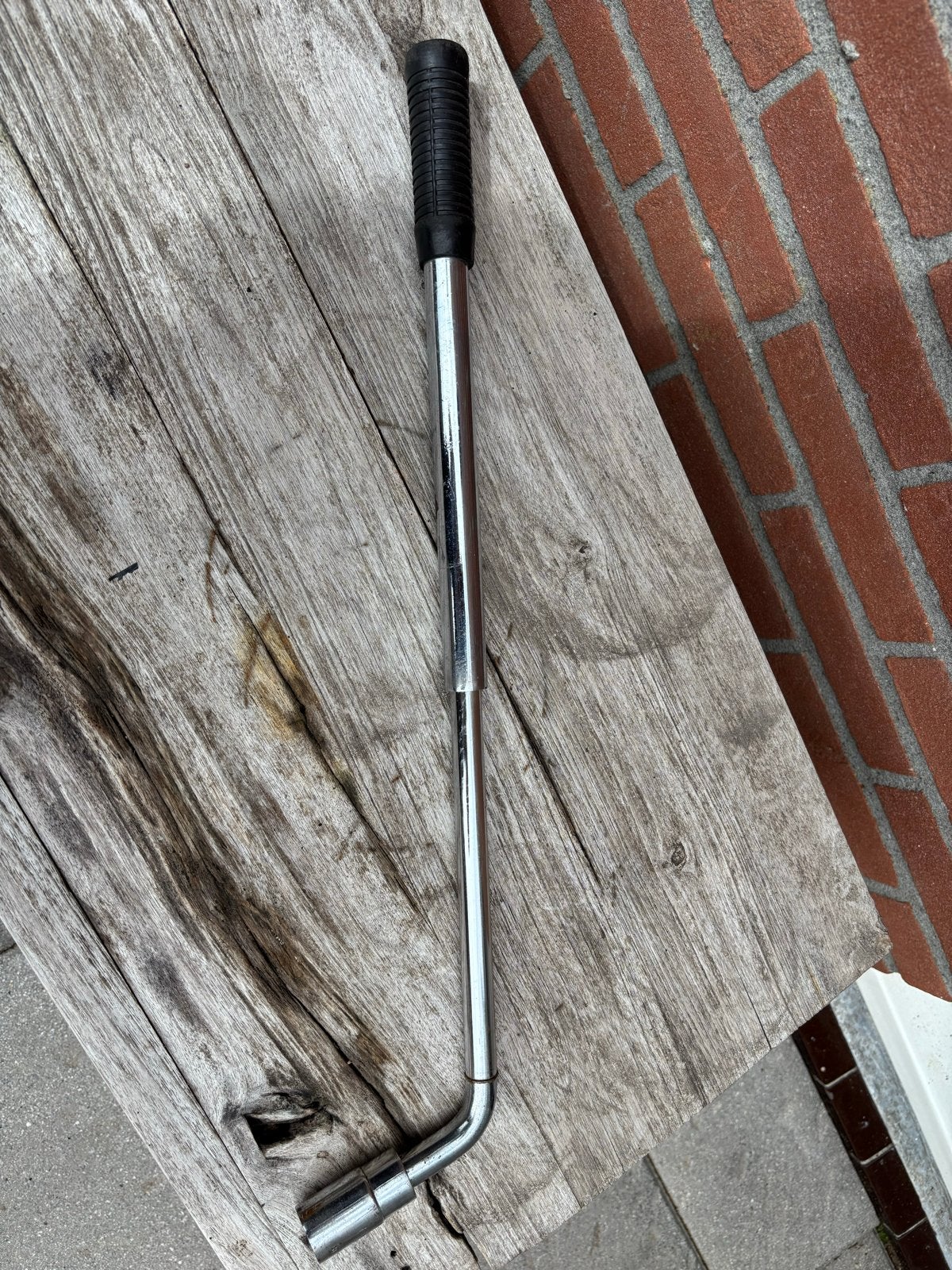 Caravan Verlengbare Wielmoersleutel met Dop 17/19 mm, Ophalen, Gebruikt
