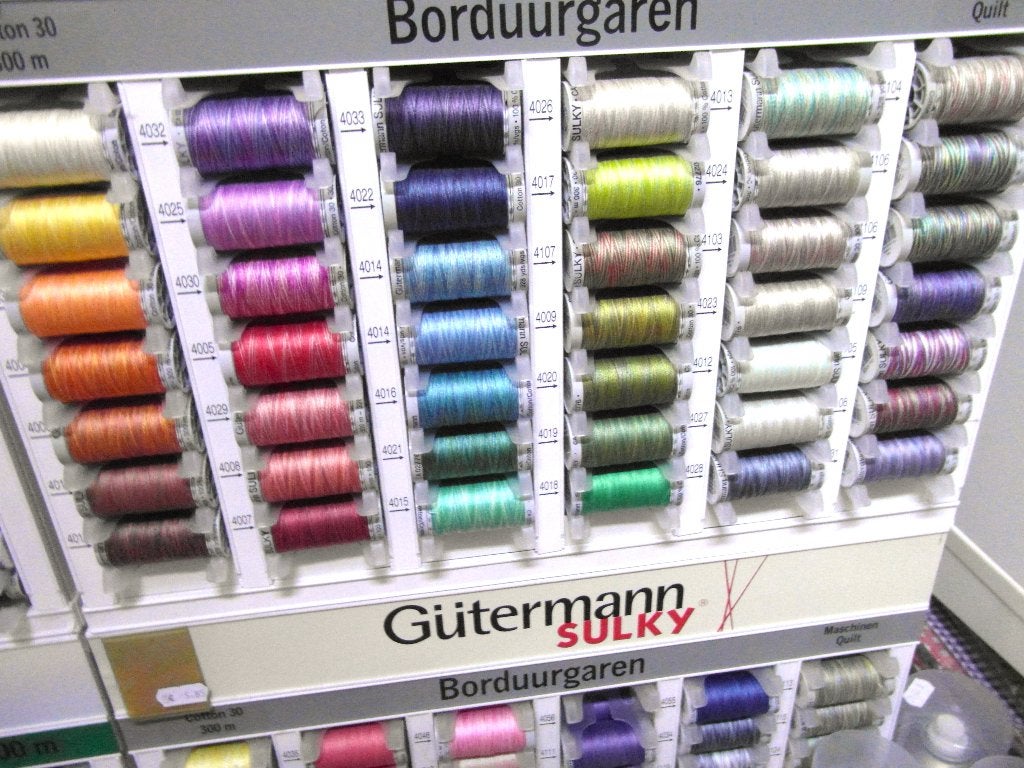 Gütermann Sulky borduurgaren 50 klossen, Ophalen of Verzenden, Nieuw, Garen of Naald(en)