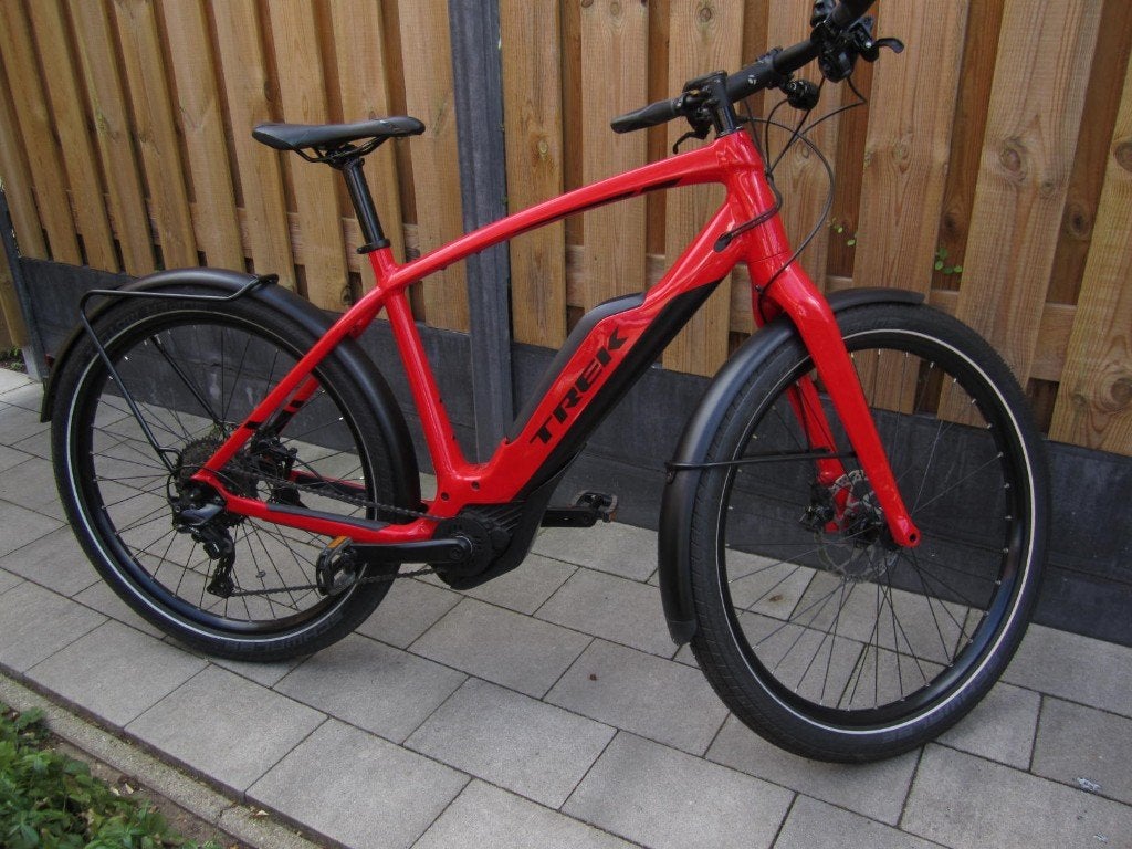 Nieuwstaat Trek Super Commuter +8 L  / 09-2020 / 5700 km, Zo goed als nieuw, 51 tot 55 cm, 50 km per accu of meer, Ophalen