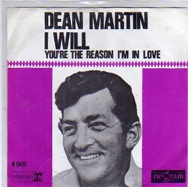 Dean Martin- I Will, Fotohoes, Verzenden, Gebruikt, Pop