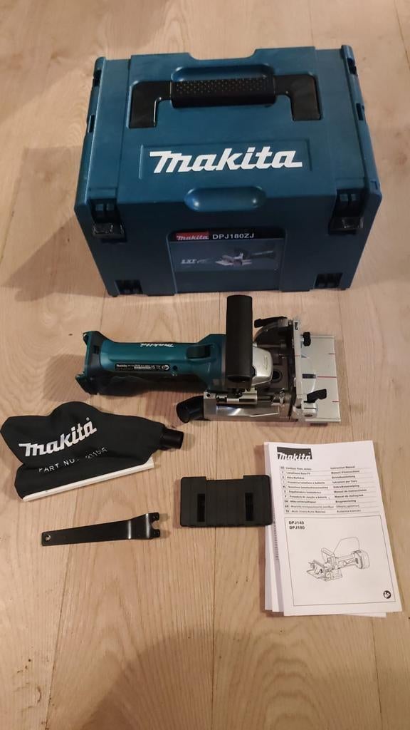 Makita DPJ180ZJ 18V accu lamellenfrees – NIEUW met garantie, Ophalen of Verzenden, Nieuw, Accu, Bovenfrees