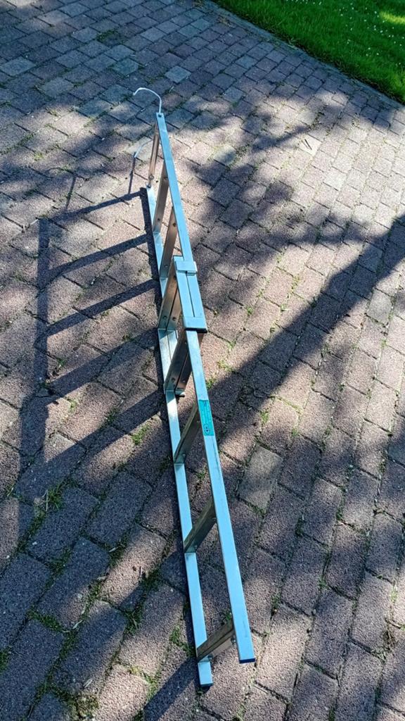RVS Zwemtrap met Teak Latjes - Inklapbaar, Ophalen, Overige typen