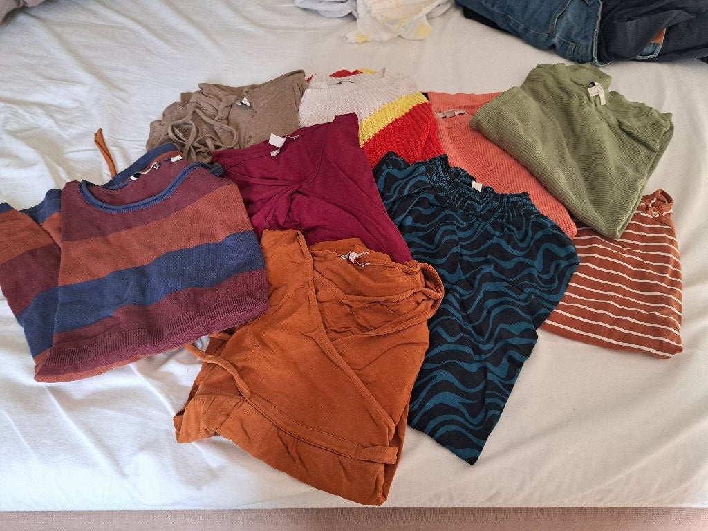 Pakket zwangerschapskleding, Kleding | Dames, Positiekleding, Overige typen, Overige kleuren, Maat 42/44 (L), Ophalen of Verzenden