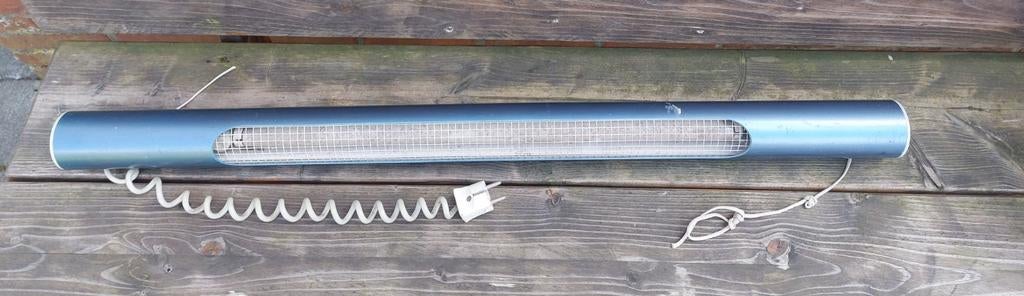 Hanglamp met tl buis, Ophalen, Gebruikt, Metaal