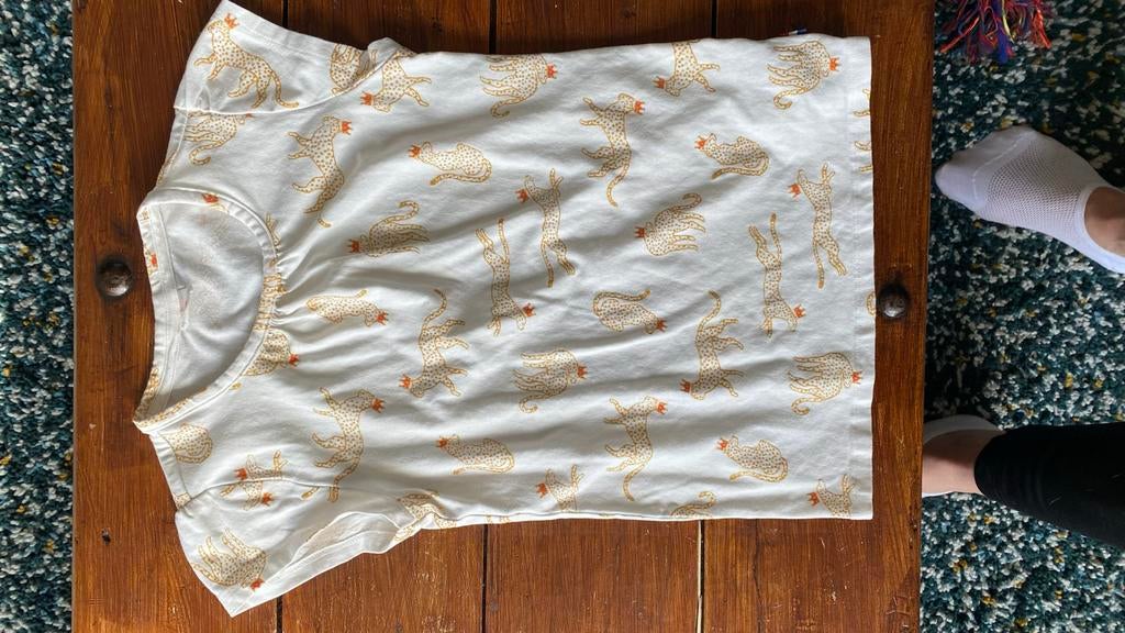 Wit /oranje shirt voor koningsdag. Hema, Ophalen of Verzenden, Nieuw, Jongen of Meisje