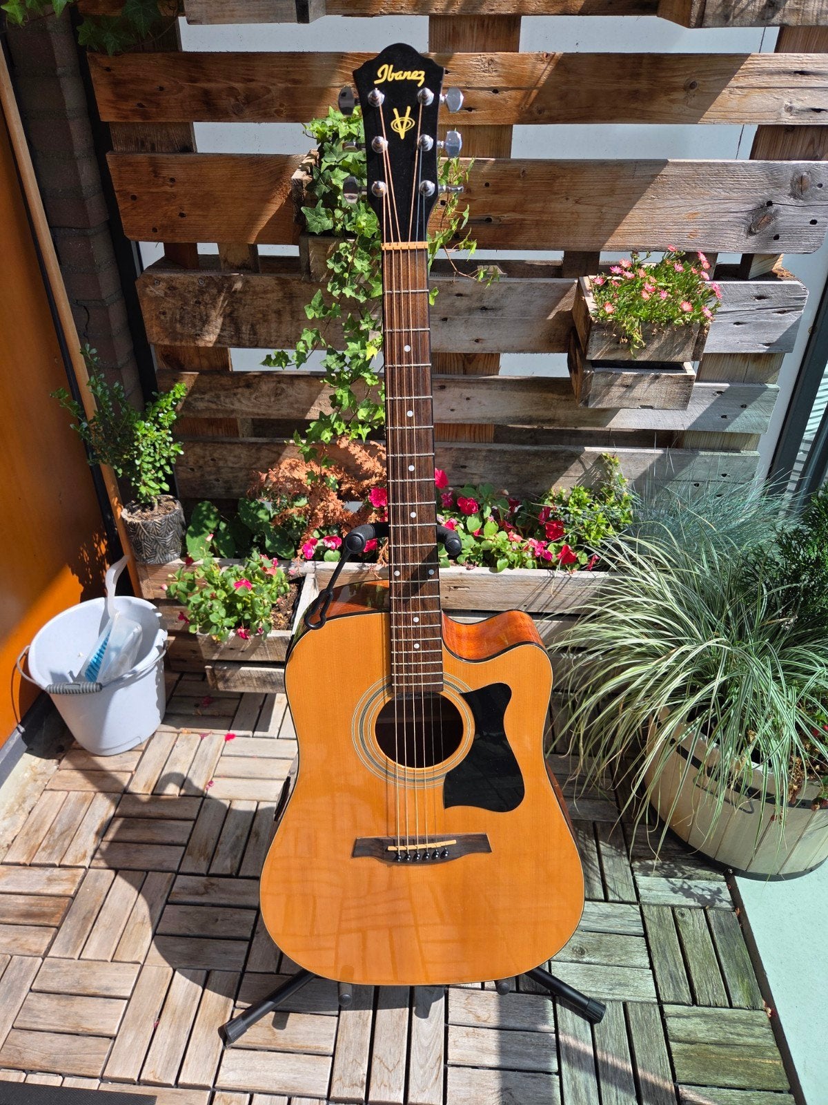Ibanez V72ECE-NT akoestische gitaar, Muziek en Instrumenten, Ophalen, Gebruikt, Western- of Steelstringgitaar, Met (piezo-)element