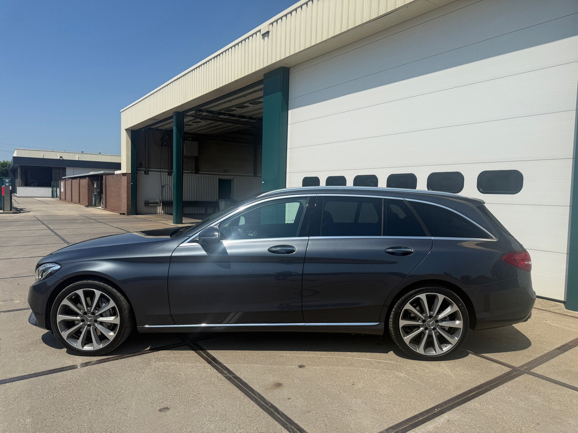 Mercedes-Benz C-klasse Estate 350 e Lease Edition, Auto's, Mercedes-Benz, Automaat, Achterwielaandrijving, Gebruikt, Hybride Elektrisch/Benzine