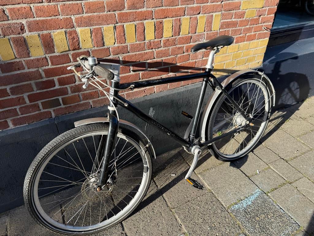 Biomega 24'' fiets - Stijlvol en comfortabel, Gebruikt, Versnellingen, Minder dan 49 cm, Schijfrem