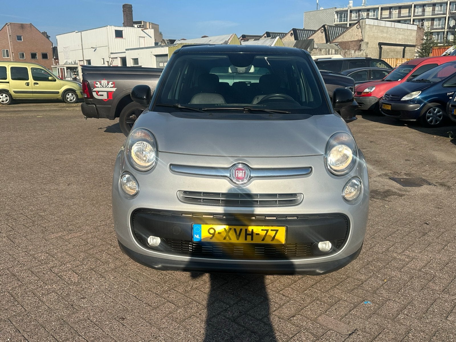 Fiat 500L 0.9 Twinair Living 7P 2014 Grijs, 1295 kg, 7 stoelen, Origineel Nederlands, Bedrijf