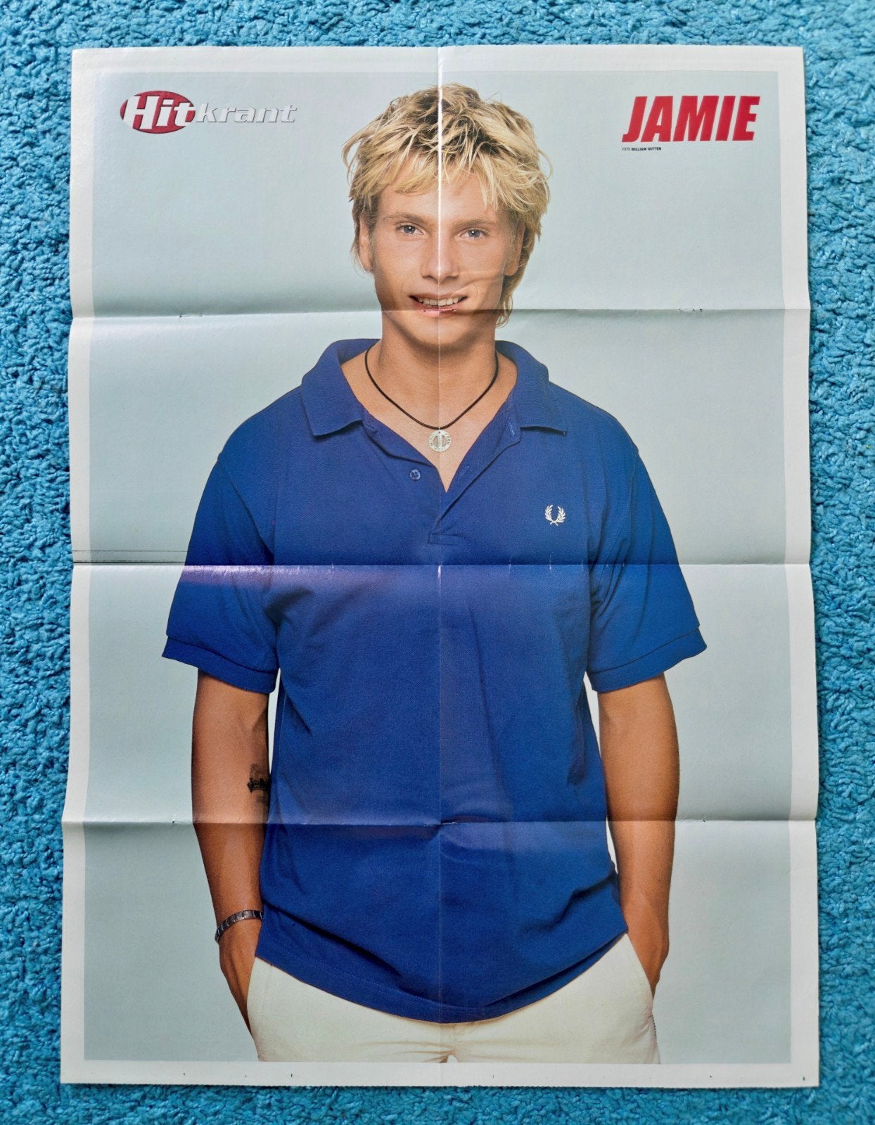 Jamie Westland (Di-Rect) poster hitkrant vintage, Rechthoekig Staand, Nieuw, Ophalen of Verzenden, A1 t/m A3