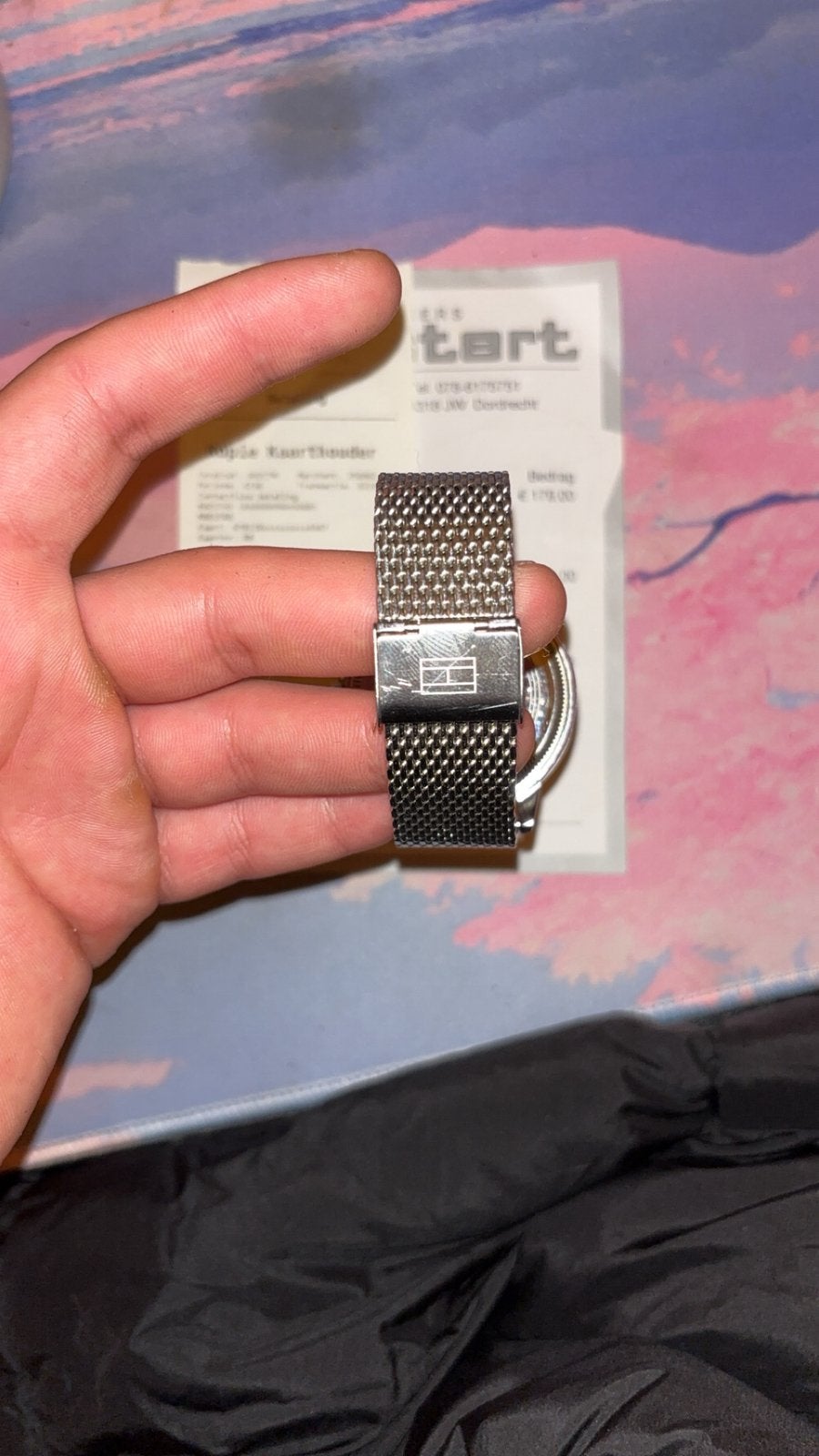 horloge tommy hilfiger, Ophalen of Verzenden, Zo goed als nieuw, 17 tot 18, Dame