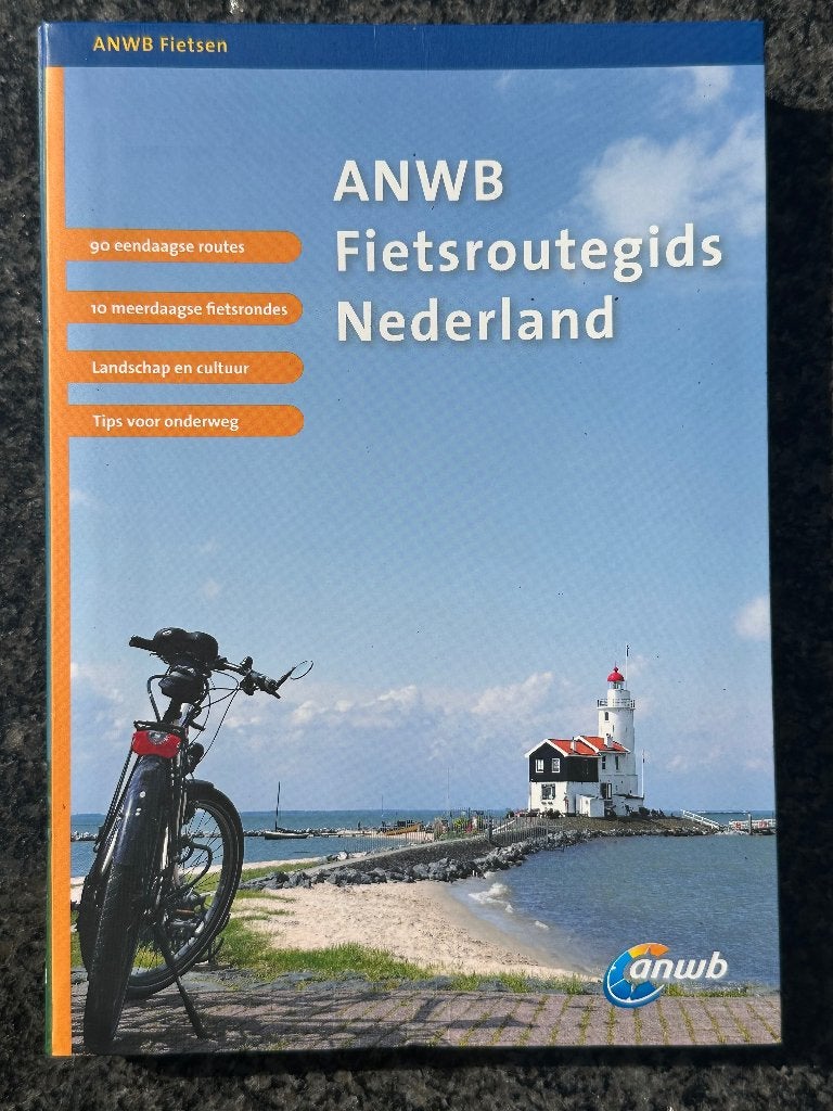 Fietsroutegids, ANWB 100 routes, Ophalen, ANWB, Fiets- of Wandelgids, Zo goed als nieuw
